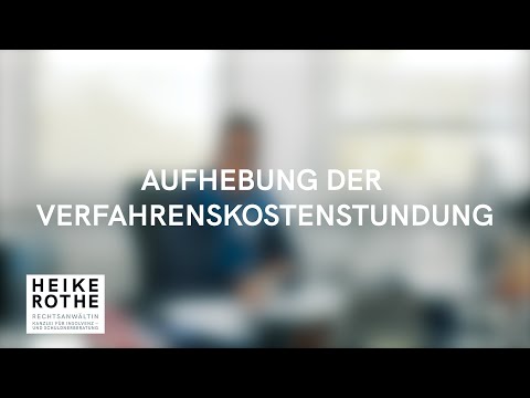 Die Verfahrenskostenstundung im Insolvenzverfahren