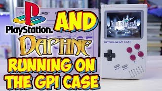 PlayStation Classic On The Retroflag GPi Case! New Optimized Setup Including Daphne!