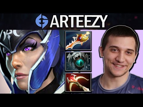 EG.ARTEEZY LUNA WITH DIVINE RAPIER AND 27 KILLS - DOTA 2 GAMEPLAY