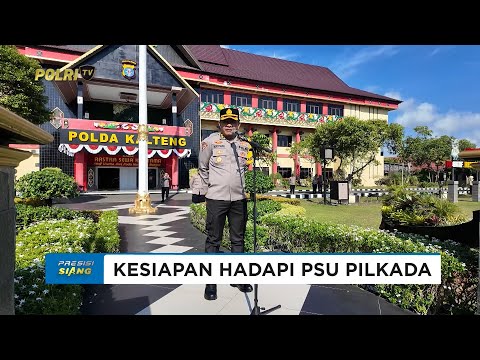 POLDA KALTENG KERAHKAN PERSONEL AMANKAN PSU PILKADA BARITO UTARA