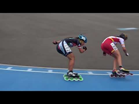 1/4 final 500m sen  Ladies 4 (European Championships Inline Skating 2018)