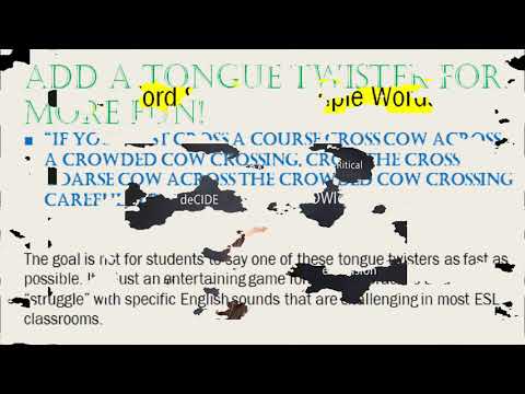 Vowel sounds and minimal pairs