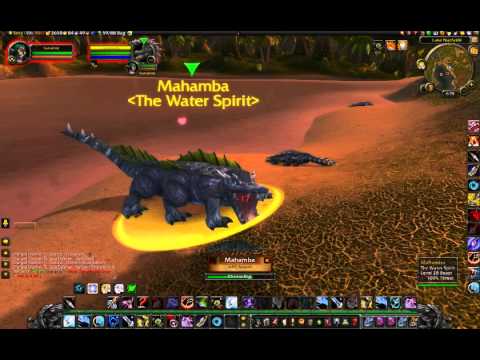 Mahamba Tame - Rare Spawn Crocolisk in Northern Stranglethorn