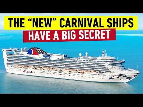 Carnival’s “NEW” cruise ships have a BIG secret