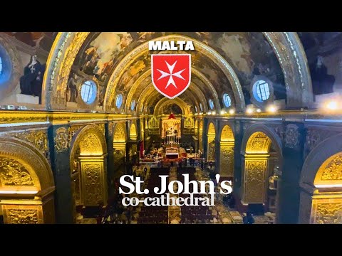 CO-CATEDRAL DE São JOÃO | Valletta, Malta | Tour abril 2023