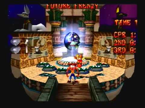 Crash Bandicoot 3: Warped Level 29: Future Frenzy (Double Gem Get)