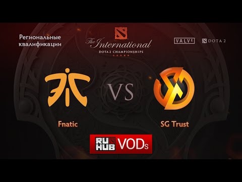Fnatic vs Signature.TrusT.Квалификации TI6, SEA