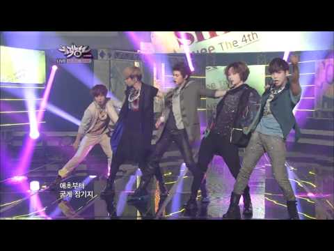 Jonghyun's cute voice crack at the end