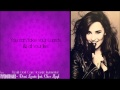Demi Lovato feat. Cher Lloyd - Really Don't Care ...