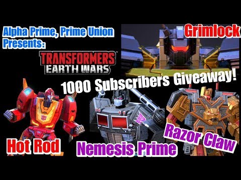 Transformers Earth Wars Character Spotlight: Dinobot Grimlock & Predacon Razorclaw!