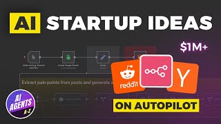 Steal winning AI STARTUP IDEAS from Reddit on autopilot with this free no-code n8n workflow