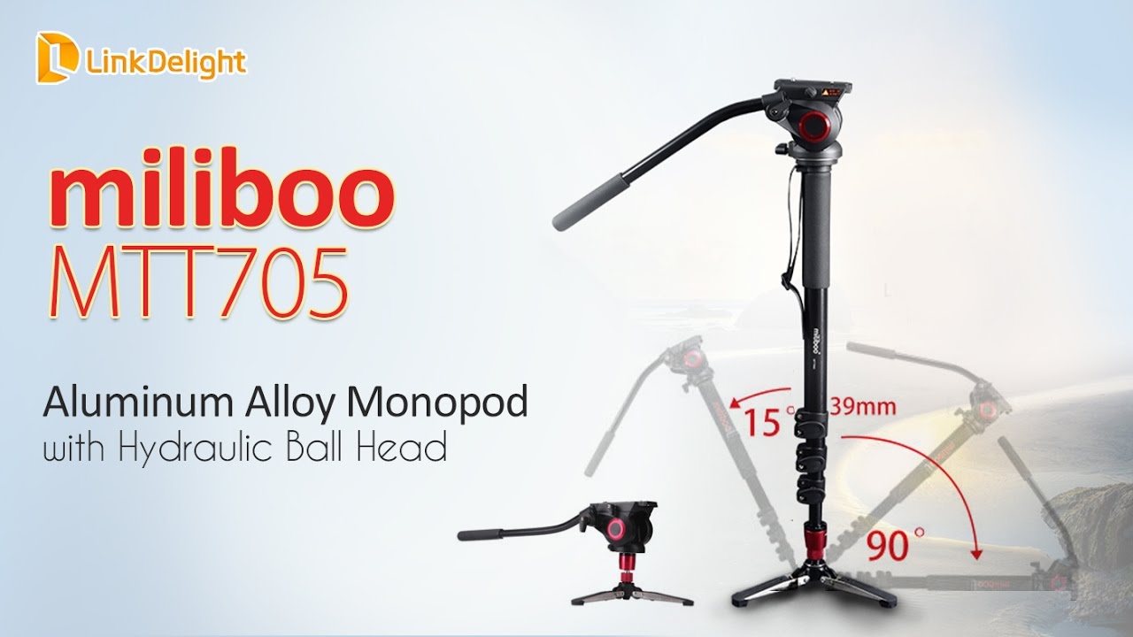 miliboo MTT705B Carbon Fiber Monopod / MTT705A Aluminum Monopod Video