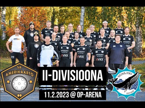 Salibandy II-divisioona | Amerikaarto - Valaat 11.2.2023