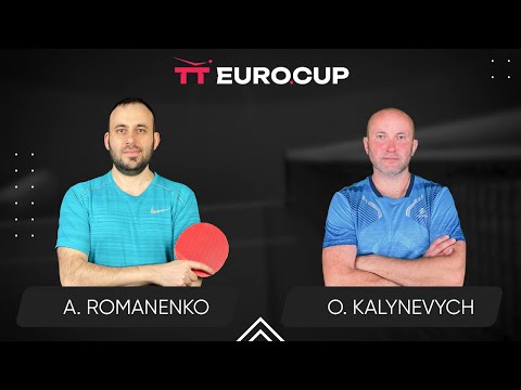 12:00 Andrii Romanenko - Oleksandr Kalynevych 15.07.2024 TT Euro.Cup Ukraine Professional. TABLE 4