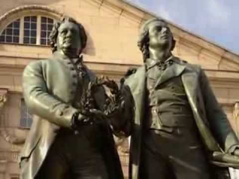 Boudewijn Büch en de standbeelden van Goethe en Schiller