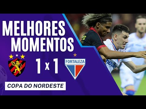 Gols e lances de Sport x Fortaleza