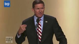 'Lock her up': How Michael Flynn talks about law enforcement