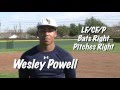 Wesley Powell Baseball Video