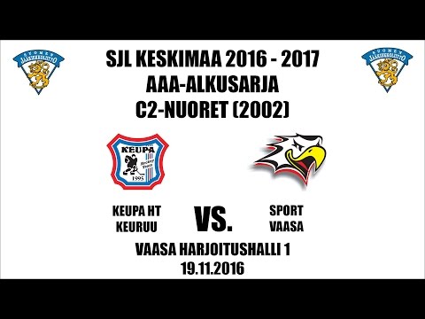 SJL Keskimaa 2016-17, C2: KeuPa HT vs. Sport