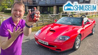 BUYING MY INVESTMENT FERRARI! Test Drive 4: 550 Barchetta - V12 Manual