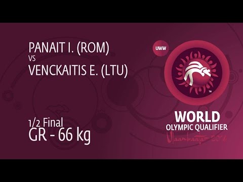 1/2 GR - 66 kg: I. PANAIT (ROM) df. E. VENCKAITIS (LTU), 6-2