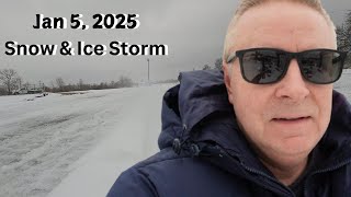 Snow & Ice Storm January 5 2025