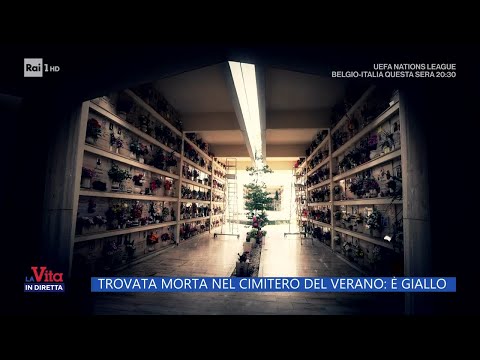 Donna trovata agonizzante nel cimitero del Verano: è giallo - La vita in diretta 14/11/2024
