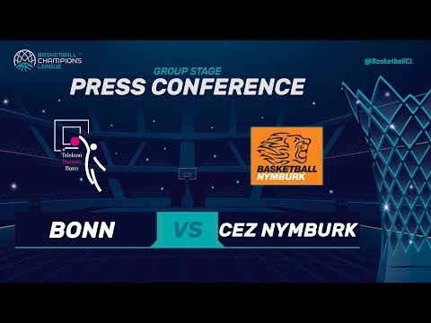 Telekom Baskets Bonn v CEZ Nymburk - Press Conference - Basketball Champions League