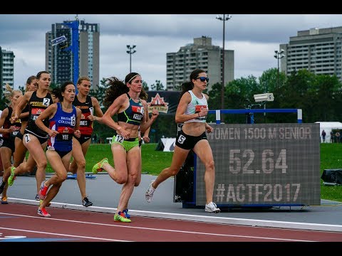 Women's 1,500m Prelims - 2017 Canadian Track Championships