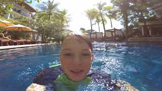 Day 2 in Thailand - Hanging by the pool