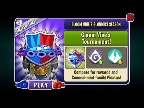 PvZ 2 Arena: Week 156, Gloom Vine - 7.93 Million (Free Plants Only), S25