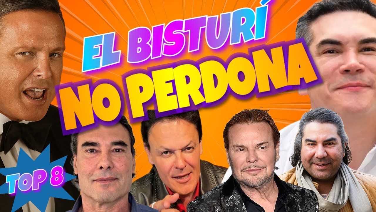 FAMOSOS Que La Cirugía les destruyó el rostro ¡Del espejo al espanto!