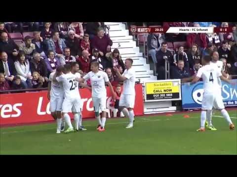 Hearts vs Infonet 1st leg 2:1