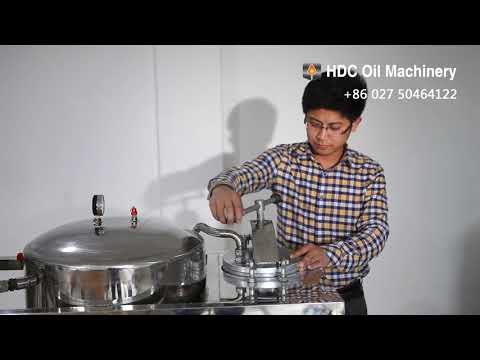 Small Scale 50D Edible Oil Refining Machines