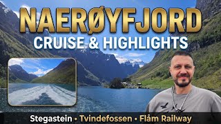 Naeroyfjord Cruise &amp;amp; Highlights: Stegastein, Tvindefossen &amp;amp; Flam Railway