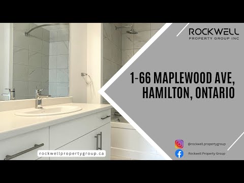 1 - 66 Maplewood Ave, Hamilton, Ontario