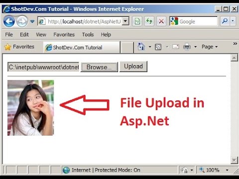 file uploading and save it in a folder in asp.net using csharp