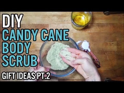 Homemade Sugar Scrub Recipe with Mint Video