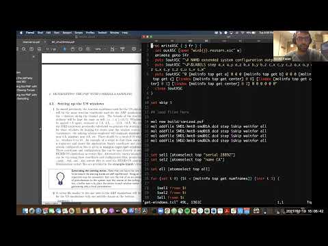 Archit Vasan - Hands-on tutorial session: Free energy and enhanced sampling tutorial (Part II)