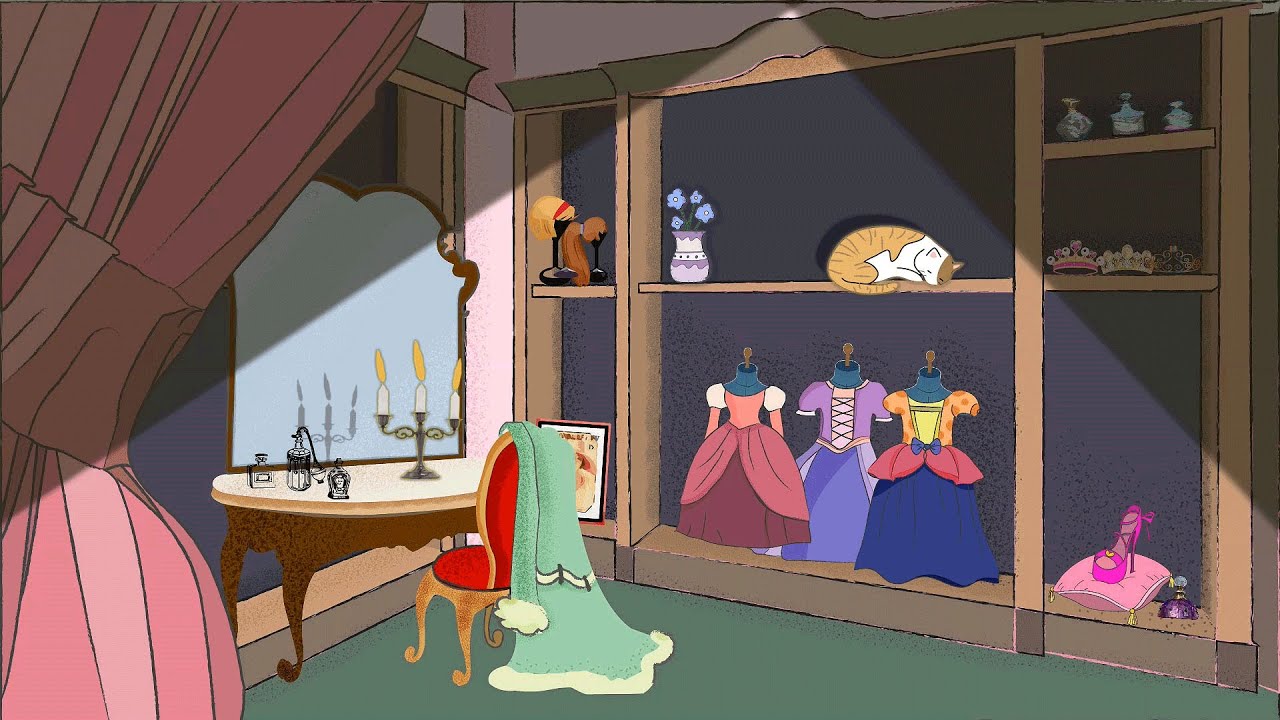 [#ASMR] 舞踏会に行く前お嬢様の部屋👸 Princess' room before going to the ball  / 3d ambience sound