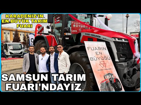 TÜYAP SAMSUN TARIM FUARINA GİTTİK * EKİPTEN BASKIN YEDİM * İNANILMAZ BİR GÜN YAŞADIM