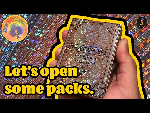 Stratosphere Playing Cards! The coolest cards from Legends Playing Cards. Spacey oh yes!