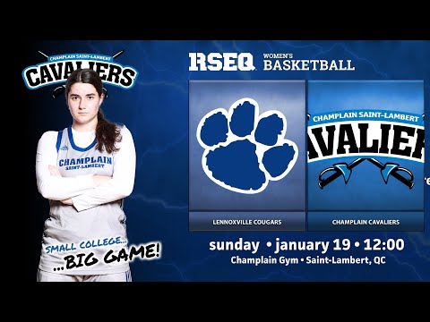 RSEQ Basketball féminin 🏀 Ch.-Lennoxville @ Ch.-St-Lambert [2025-01-19]