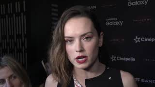 Star Wars The Last Jedi Interview Daisy Ridley in Mexico 3
