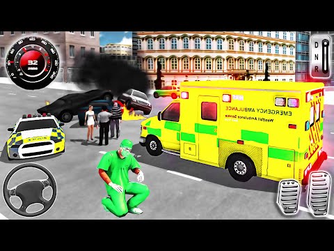 Ambulance Rescue Doctor Driver Simulator - Emergency Van Driving City (2020) Best Android GamePlay