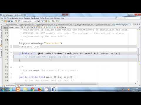 JAVA Netbeans in Hindi 22 | JSlider | Hindi