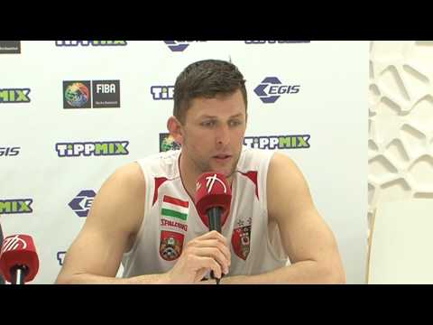 Az Egis Körmend - Alba Fehérvár-Puebla Plus mérkőzés sajtótájékoztatója