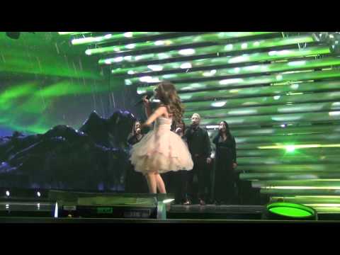 ESCKAZ in Vienna: María Ólafs (Iceland) - Unbroken (1st dress-rehearsal)