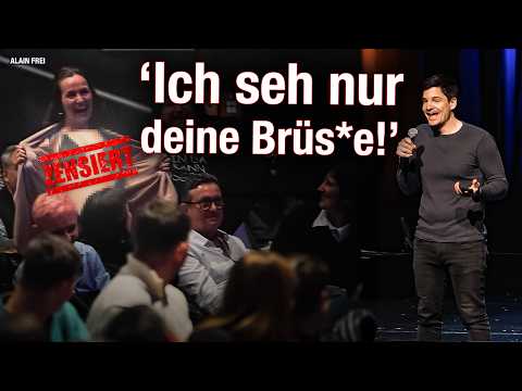 Breasts and Babies in a Comedy Show! - Alain Frei
