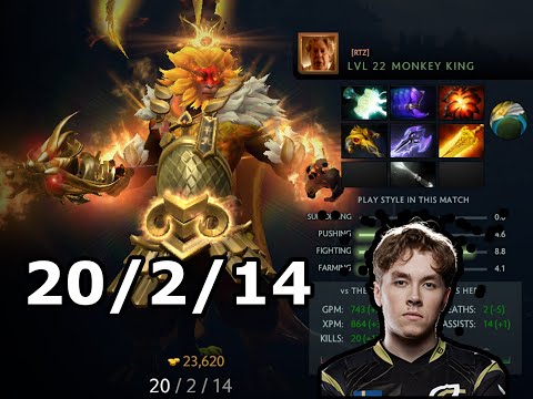 Dota 2: Zai "The Carry Monkey King" Gameplay